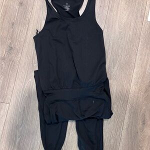Beyond Yoga Midnight Black Romper